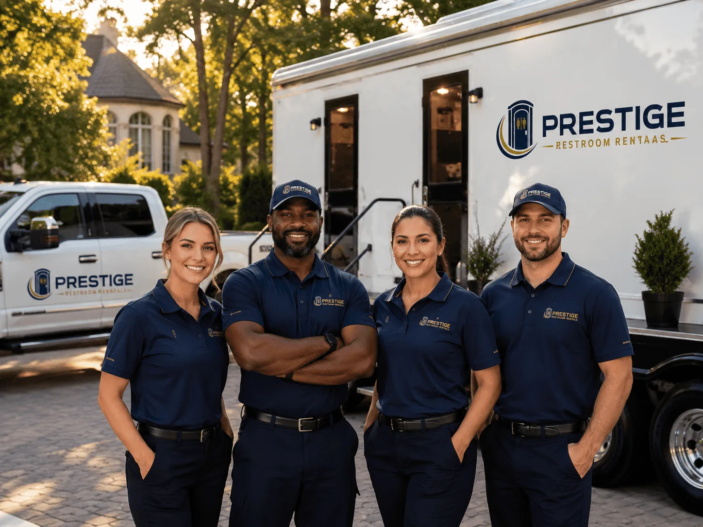 Trusted Luxury Portable Restrooms company in Bentley, MI